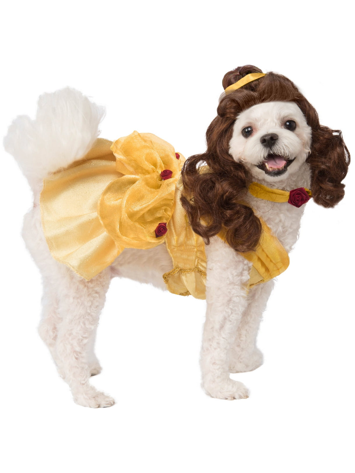 Disney Beauty and the Beast Belle Pet Costume for Dogs or Cats by Rubies, Small