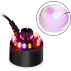 2X Mist Maker, Indoor Fountain Mister Foggers, Small Pond Fog Machine Atomizer Air Humidifier for Halloween, Christmas