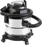Wet-Dry Vacuum Cleaner, 4-Gallon, 3 Horsepower, Stainless Steel, Gray/Black