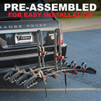 Rack MAX Hitch-Mount Bike Rack, 4 Bicycle Brackets, 2-Inch Receiver - Blade-Runner 4