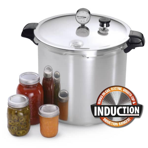 Presto Aluminum Pressure Canner With Rack, 23 qt