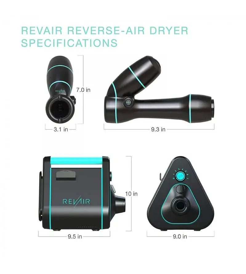 RevAir Reverse-Air Hair Dryer - Fast Drying And Smoothing Tool