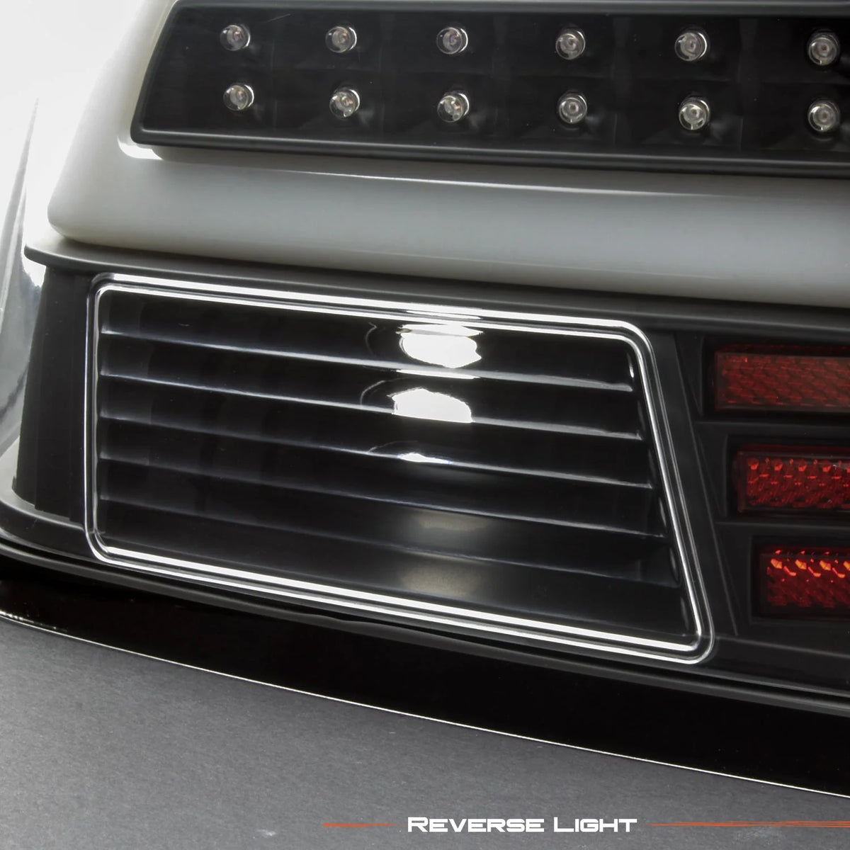AKKON Black Headlight And LED Tube Bar Tail Light Combo Pair - Fits 2006-2013 Chevy Impala, 2014-2016 Impala Limited