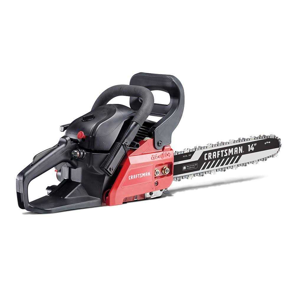 Craftsman 42cc 2-Cycle 14-in Gas Chainsaw - S145