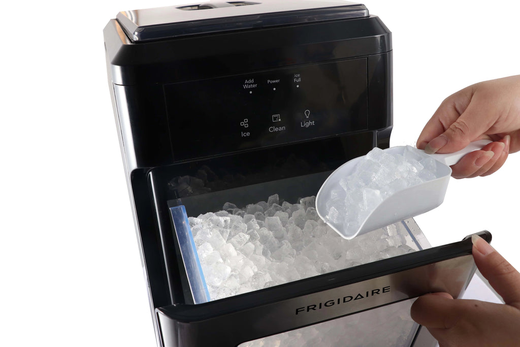 Frigidaire Nugget Ice Maker, 44 lbs., Stainless Steel - EFIC235