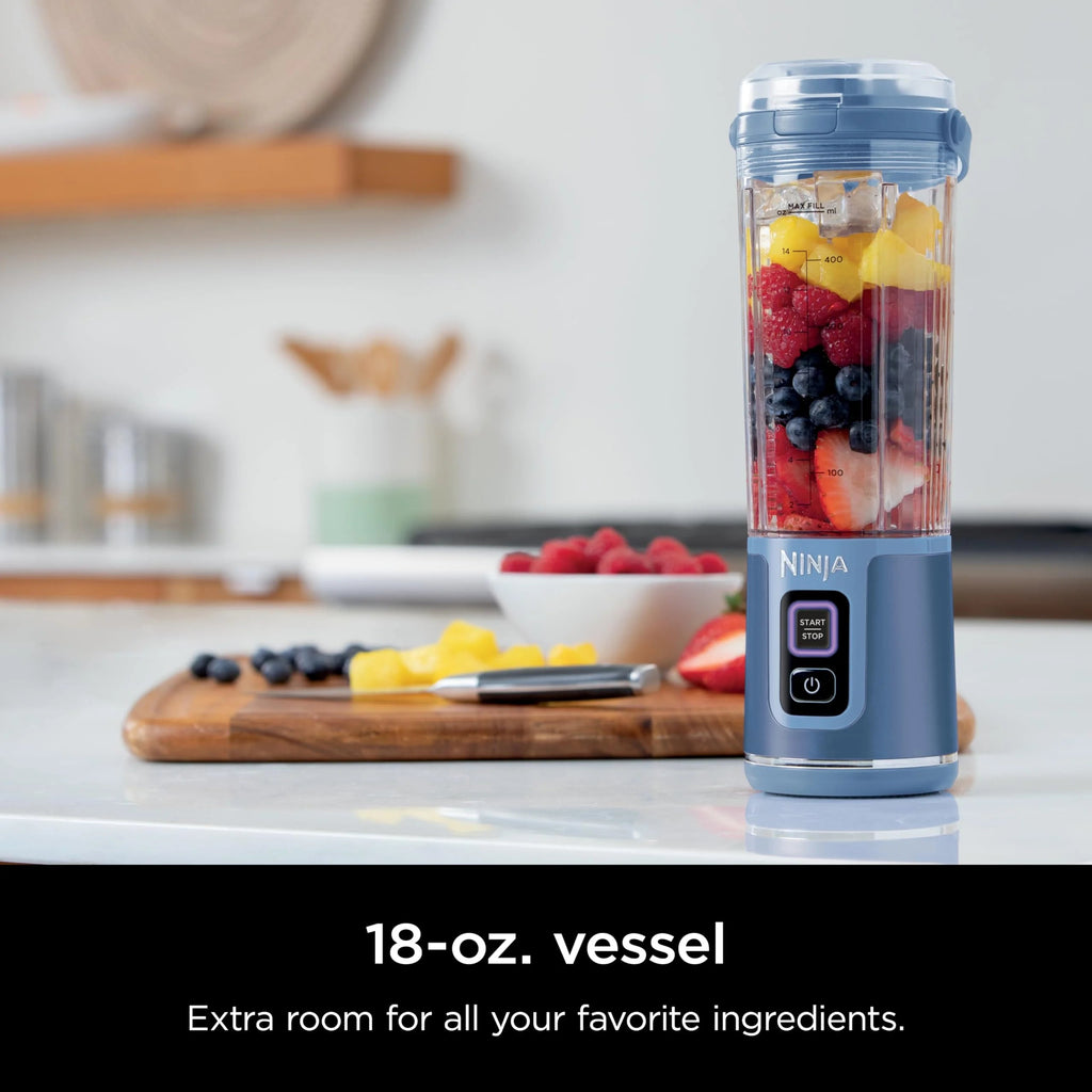 Ninja Blast Portable Personal Blender, Cordless, 18 oz, Metallic Purple - BC151PL