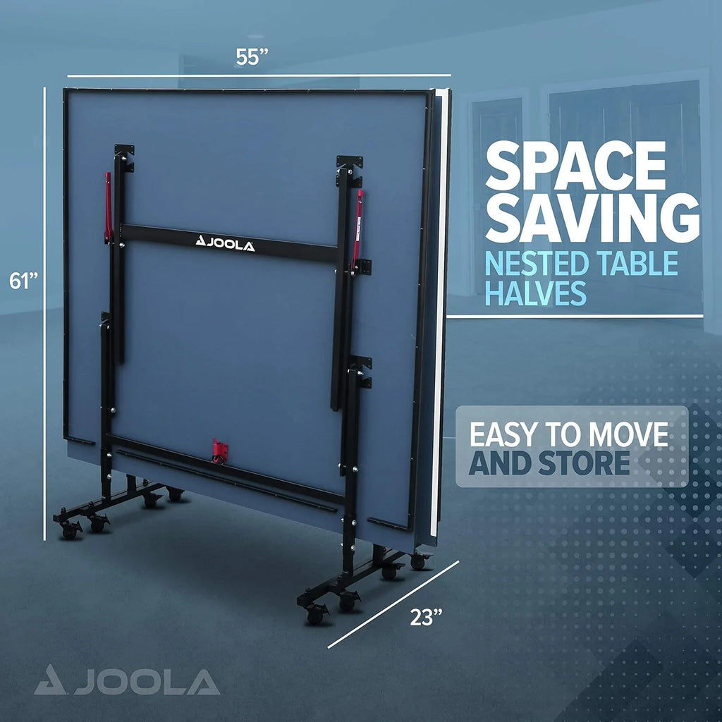 JOOLA Inside Professional Indoor Ping Pong Table, 13mm MDF, 108in x 60in x 30in - Inside