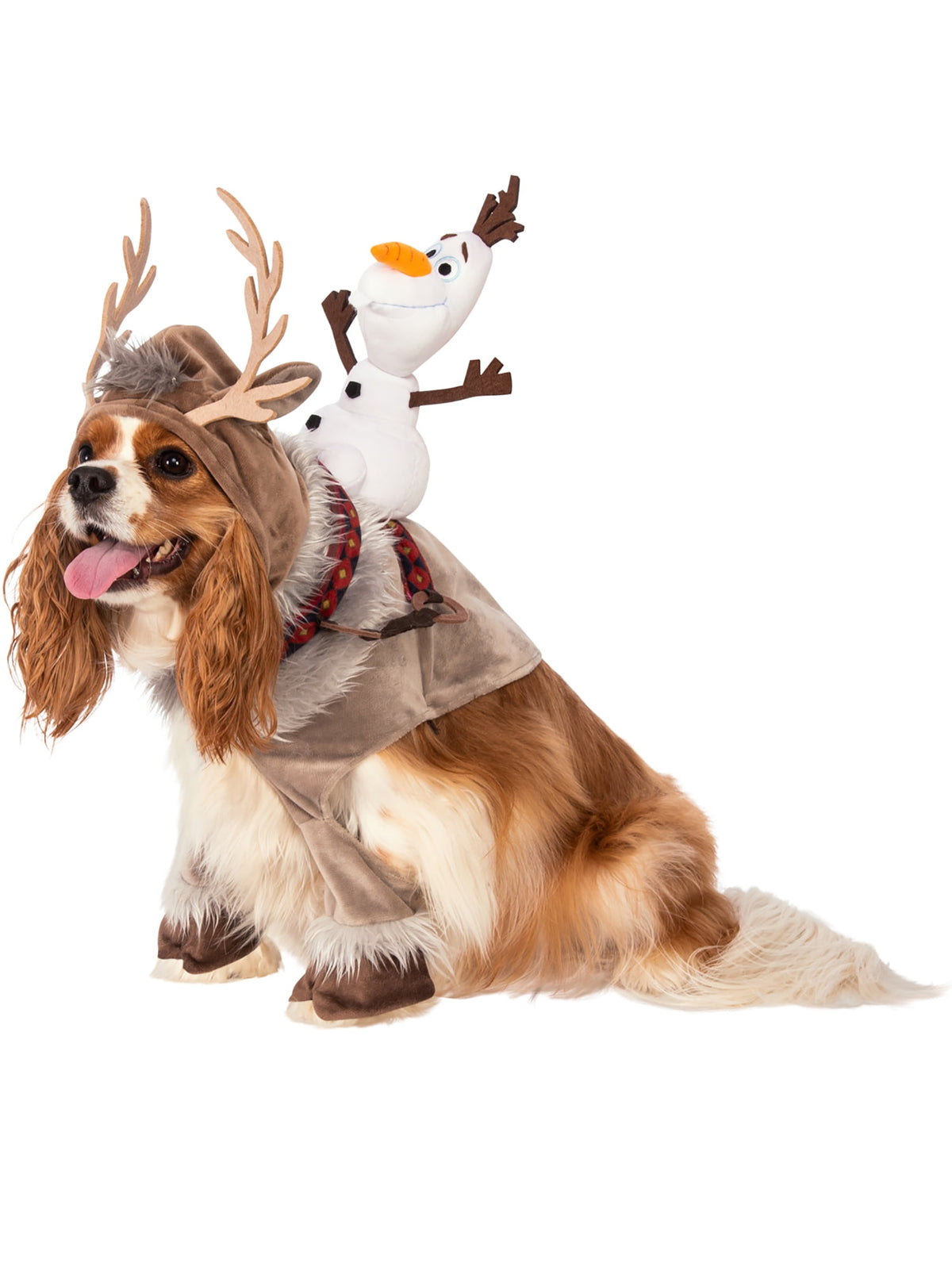 Disney Frozen Sven and Olaf Pet Costume for Dogs or Cats by Rubies, Small
