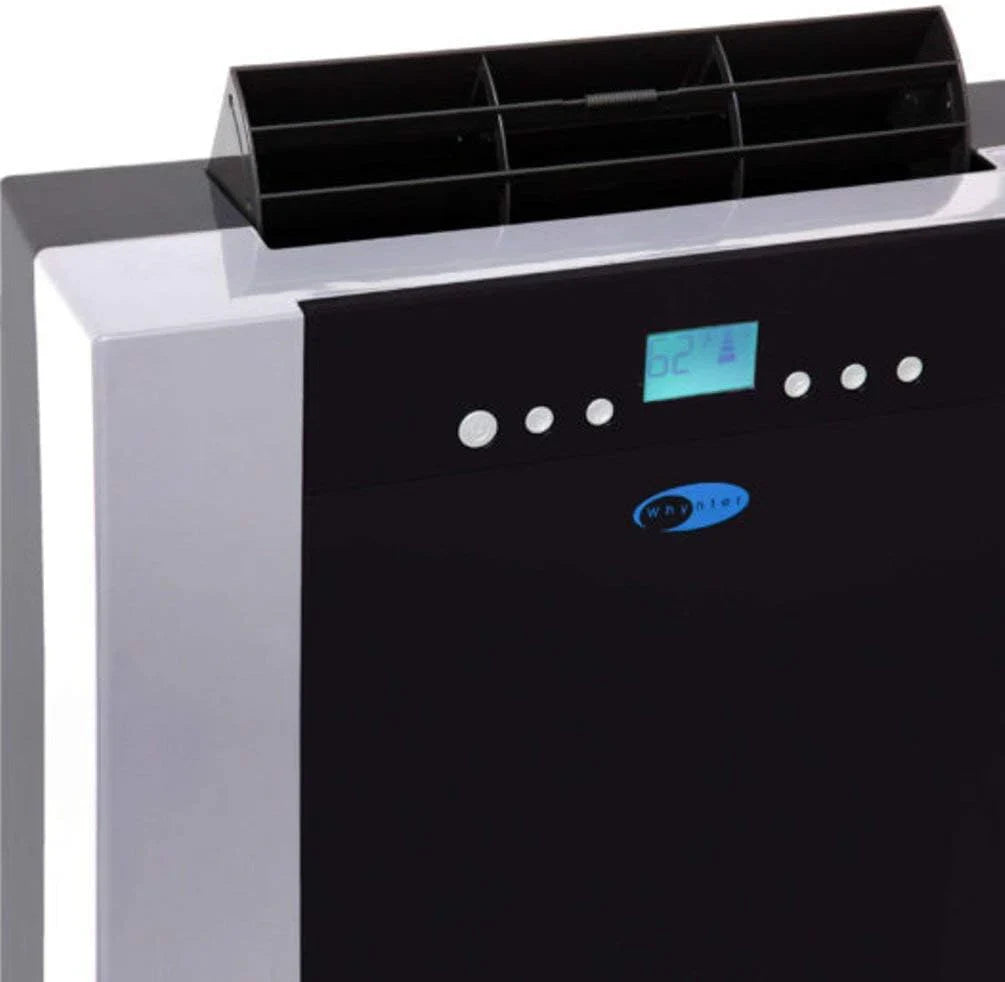 Whynter Portable Air Conditioner With Dehumidifier And Fan, 14,000 BTU, 500 Square Feet, Platinum/Black - ARC-14S