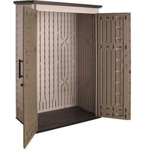 Rubbermaid Garden Shed, 52 Cu. Ft., Weatherproof Lockable Doors - Model 2025