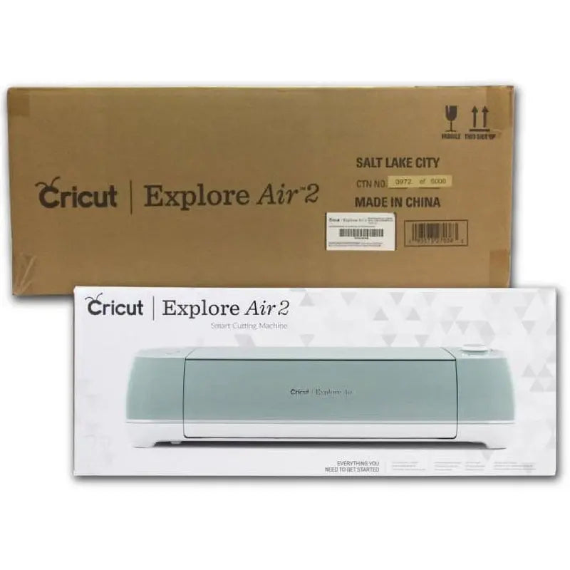 Cricut Cutting Machine Bundle With 8 9 in. x 12 in. Vinyl Sheets - Explore Air 2