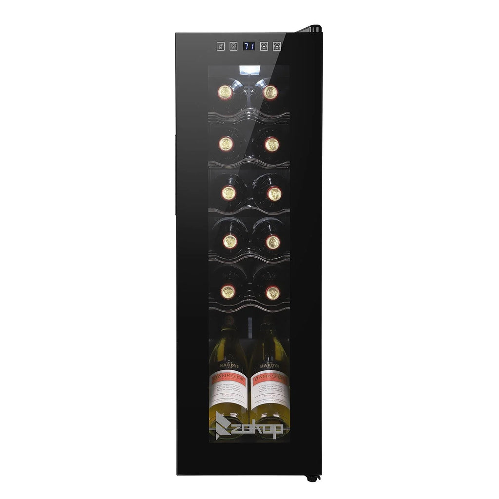 Ktaxon 18 Bottle Compressor Wine Cooler, 1.8 Cu.Ft, 52L - Freestanding