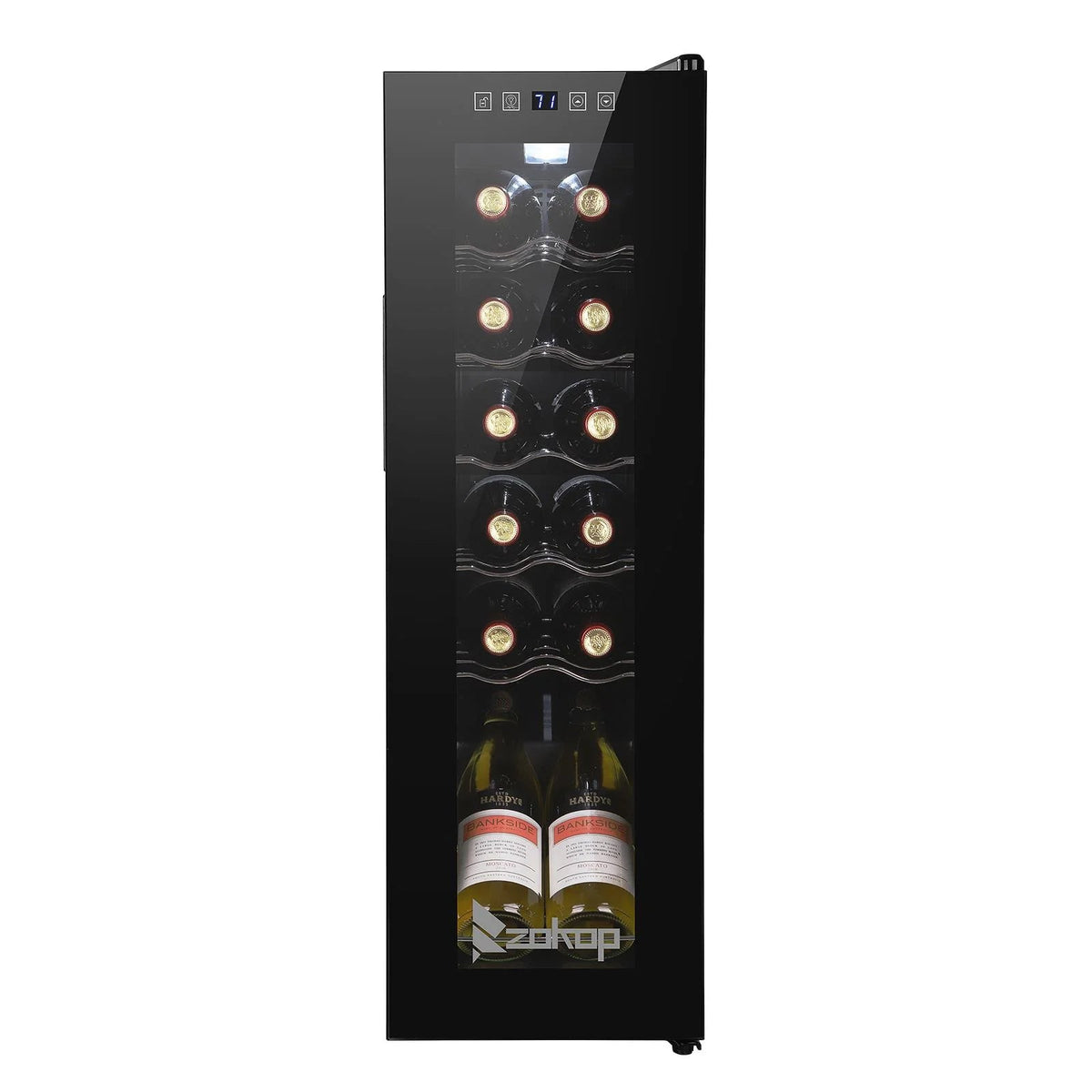 Ktaxon 18 Bottle Compressor Wine Cooler, 1.8 Cu.Ft, 52L - Freestanding