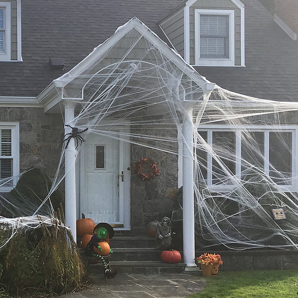 Super Stretch Spider Web Decoration, 165 sq ft, Halloween by Way To Celebrate