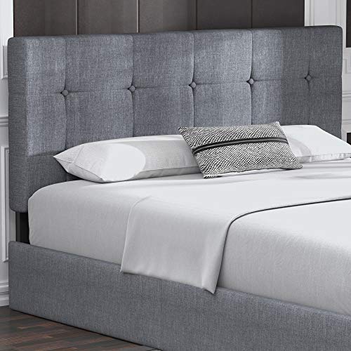 Allewie Upholstered Queen Platform Bed Frame With 4 Storage Drawers And Adjustable Headboard