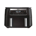 NINJA Foodi 6 qt 5-in-1 2-Basket Black Air Fryer With DualZone Technology - DZ090