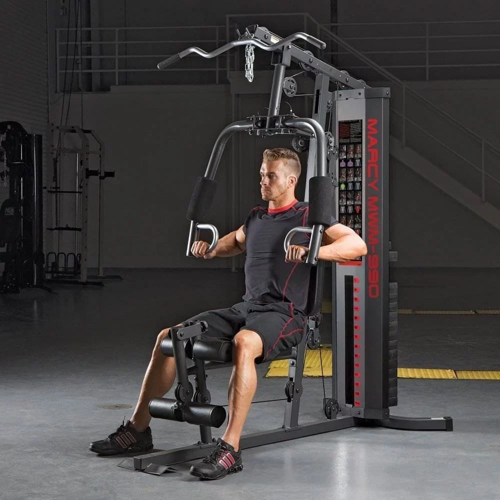 Marcy Full Body 150lb Stack Home Gym Workout Machine - MWM-990