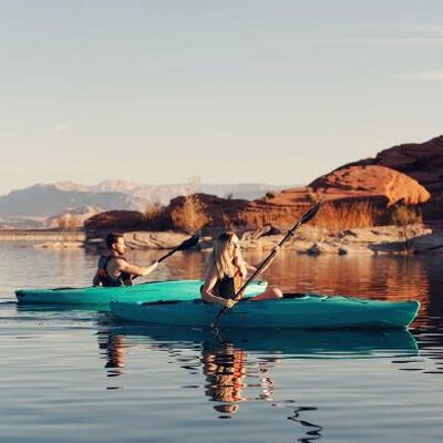 Lifetime Guster 100 Sit-In Kayak 2-Pack - 91007