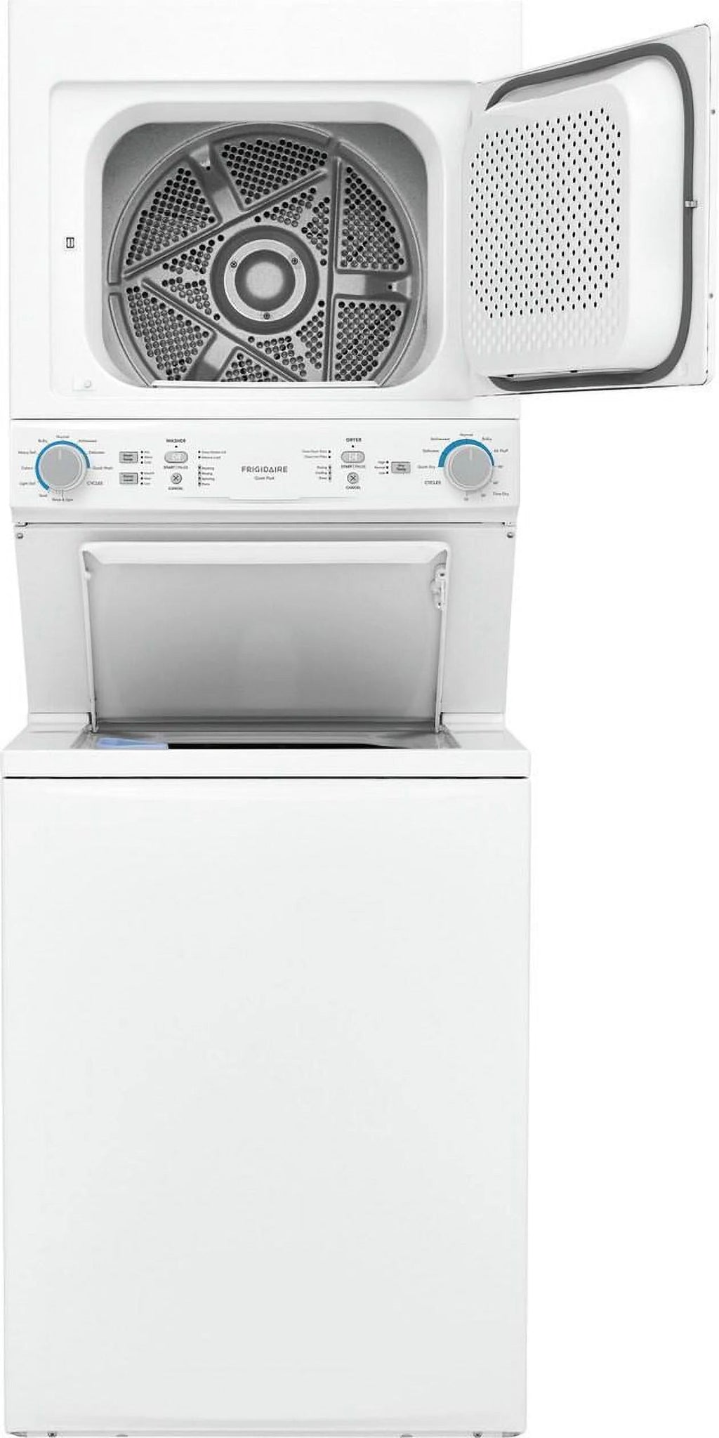 Frigidaire Electric Washer And Dryer, 5.5 Cu. Ft., White, 120 V