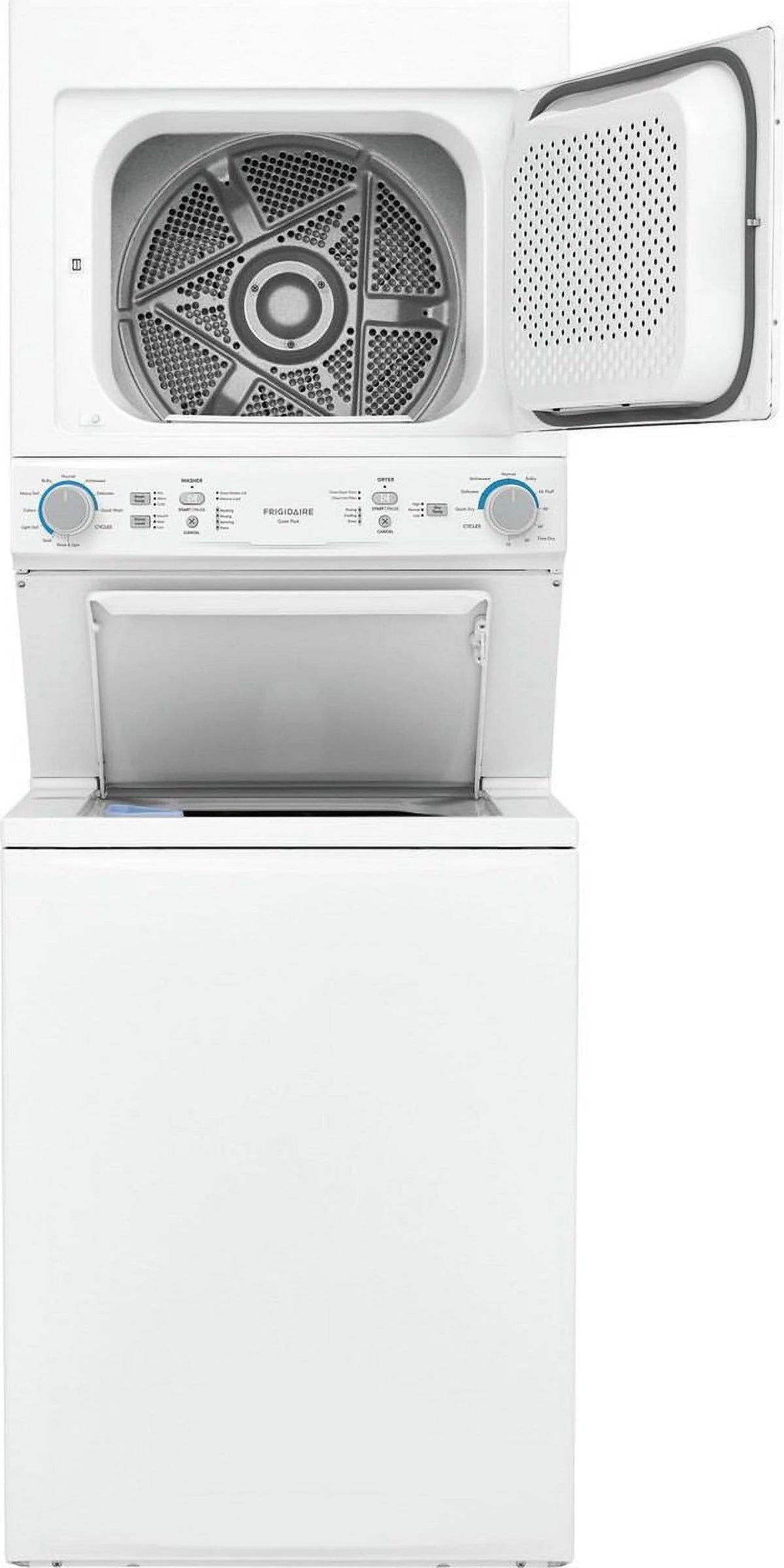 Frigidaire Electric Washer And Dryer, 5.5 Cu. Ft., White, 120 V