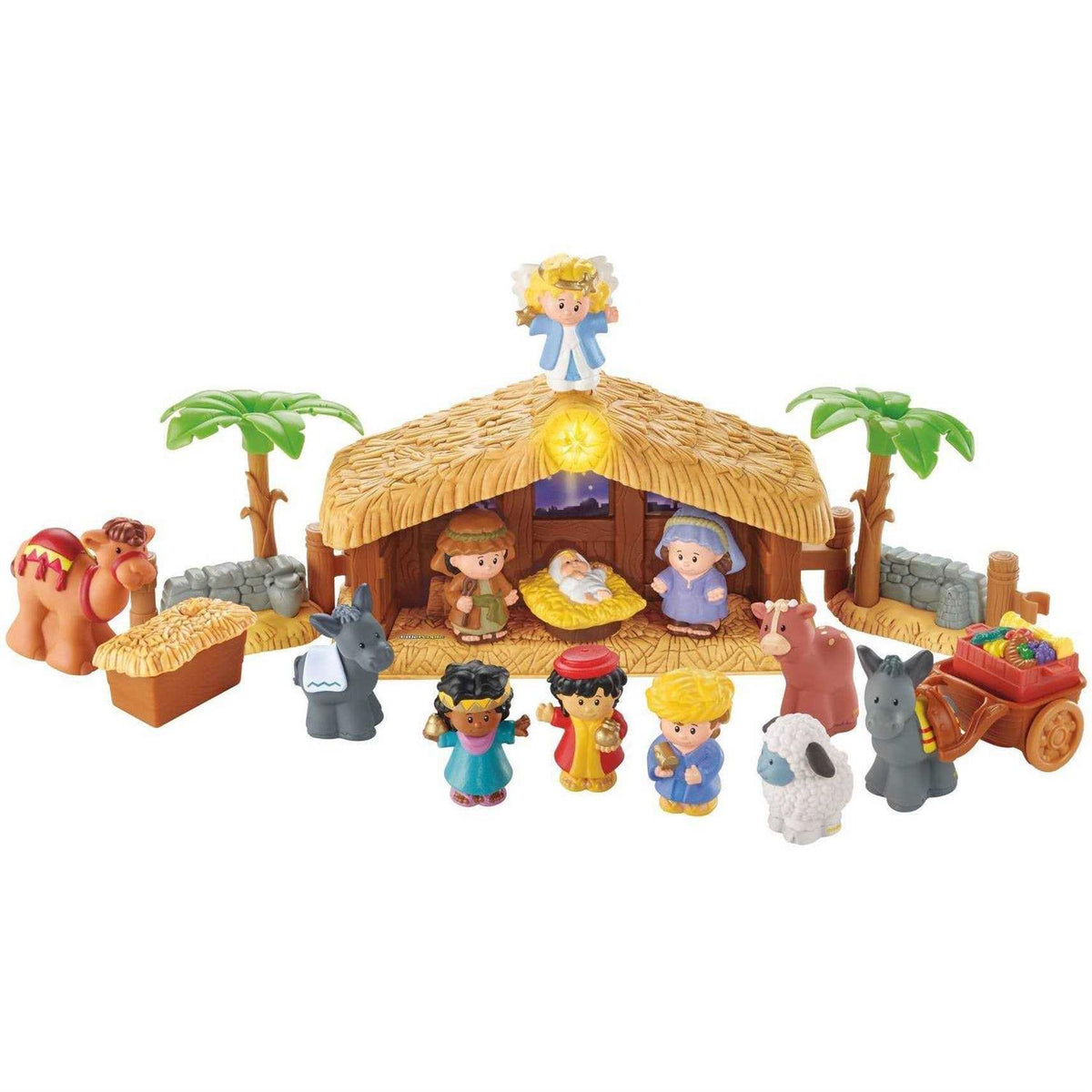 Fisher Price Little People Christmas Nativity Story Playset