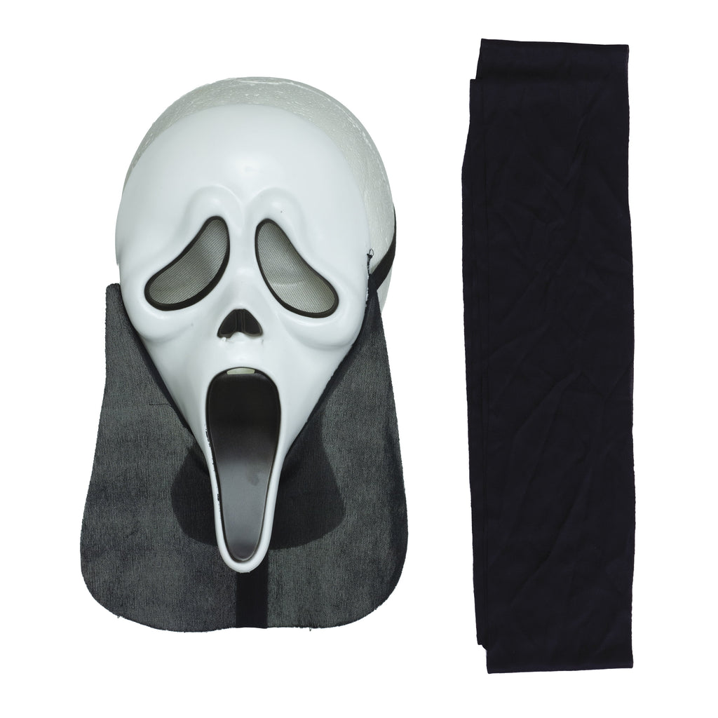 Scream Ghost Face Halloween Costume for Adults, 3-Piece, Men's Size M-XL (32-42), by Fun World