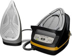 Steam Iron, 2200 Watts, 1100 Milliliters, Black/Yellow