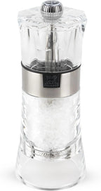 Salt And Pepper Grinding Set, 5.5-inch, Transparent Acrylic