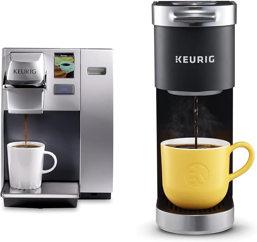 Keurig Commercial Single-Cup K-Cup Coffee Maker, 90 oz, Silver, 10.38"D x 14"W x 13.8"H