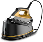 Steam Iron, 2200 Watts, 1100 Milliliters, Black/Yellow