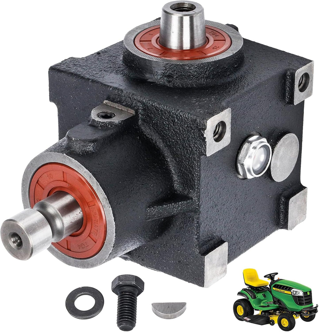 Mower Deck Gearbox For John Deere 425, 445, 455 Tractors With 48in, 54in, Or 60in Decks - AM143310