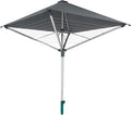 Leifheit Aluminum Rotary Dryer, Gray, 40 m - LinoProtect 82100