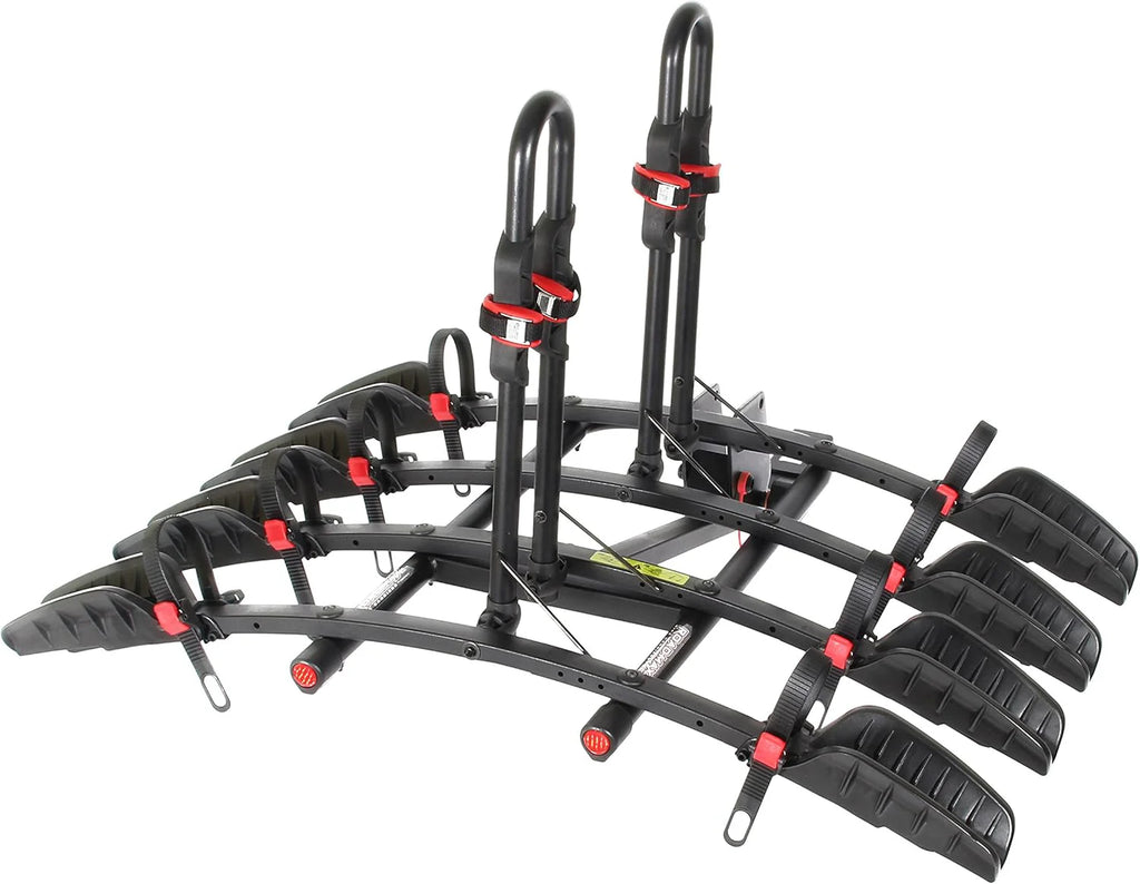 Rack MAX Hitch-Mount Bike Rack, 4 Bicycle Brackets, 2-Inch Receiver - Blade-Runner 4