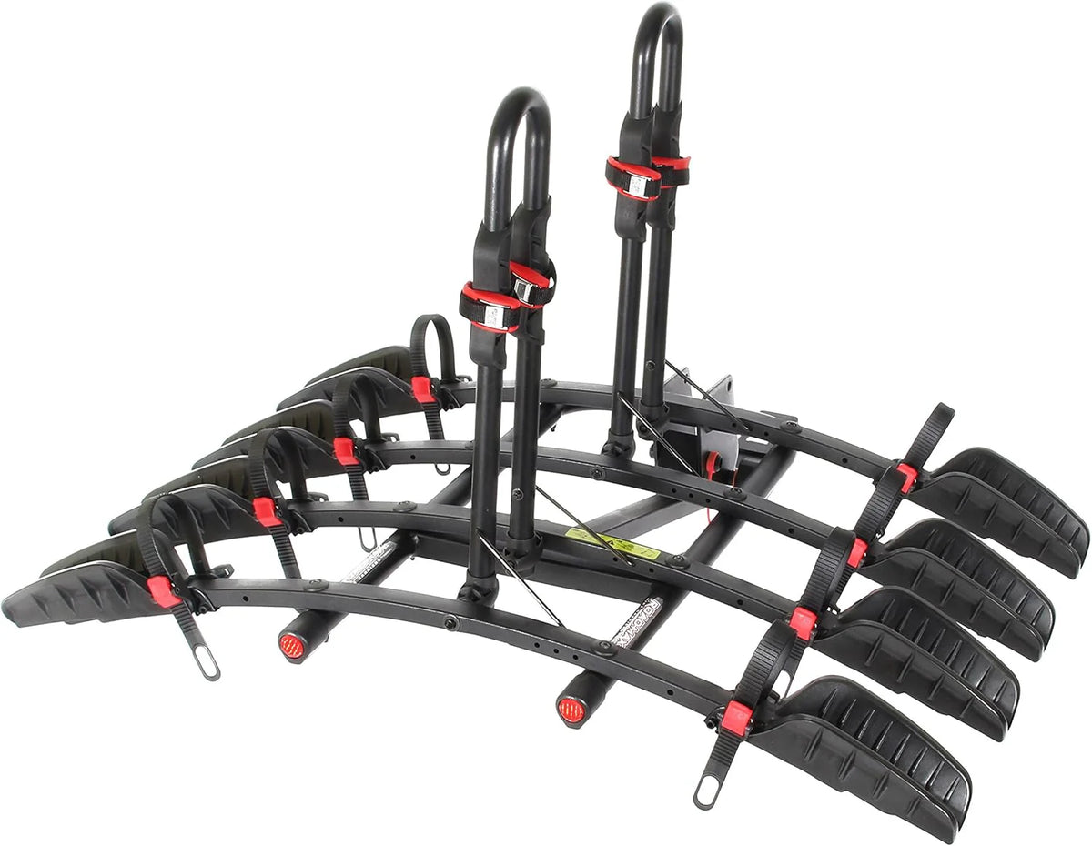 Rack MAX Hitch-Mount Bike Rack, 4 Bicycle Brackets, 2-Inch Receiver - Blade-Runner 4