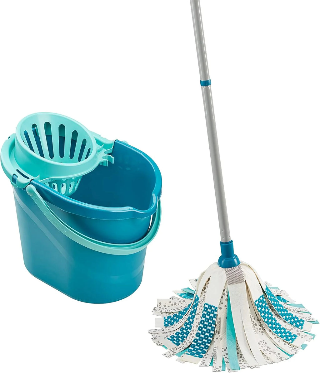 Power Mop 3-in-1 Mop And Bucket Set, 45x35x120 cm, 8 Liters