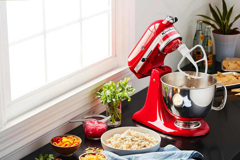 5-Quart Tilt-Head Stand Mixer With Stainless Steel Bowl, 10 Speeds
