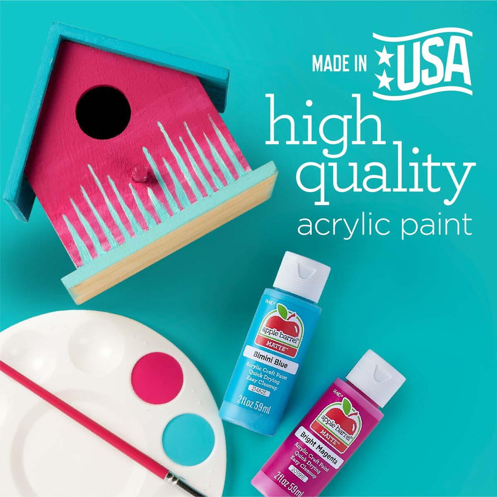 Apple Barrel Acrylic Craft Paint, Matte Finish, 2 fl oz