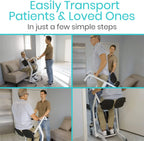 Vive Sit-to-Stand Patient Lift Transfer Aid, 400 lbs