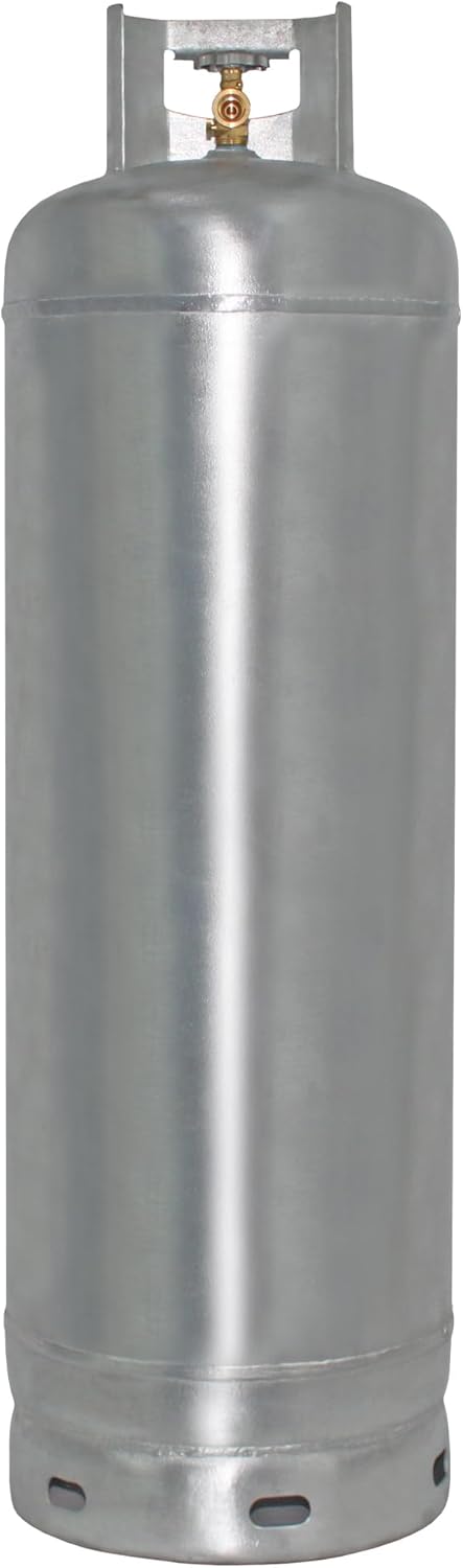 100 lb Steel Propane Tank Cylinder With POL Valve - valve108270_163892