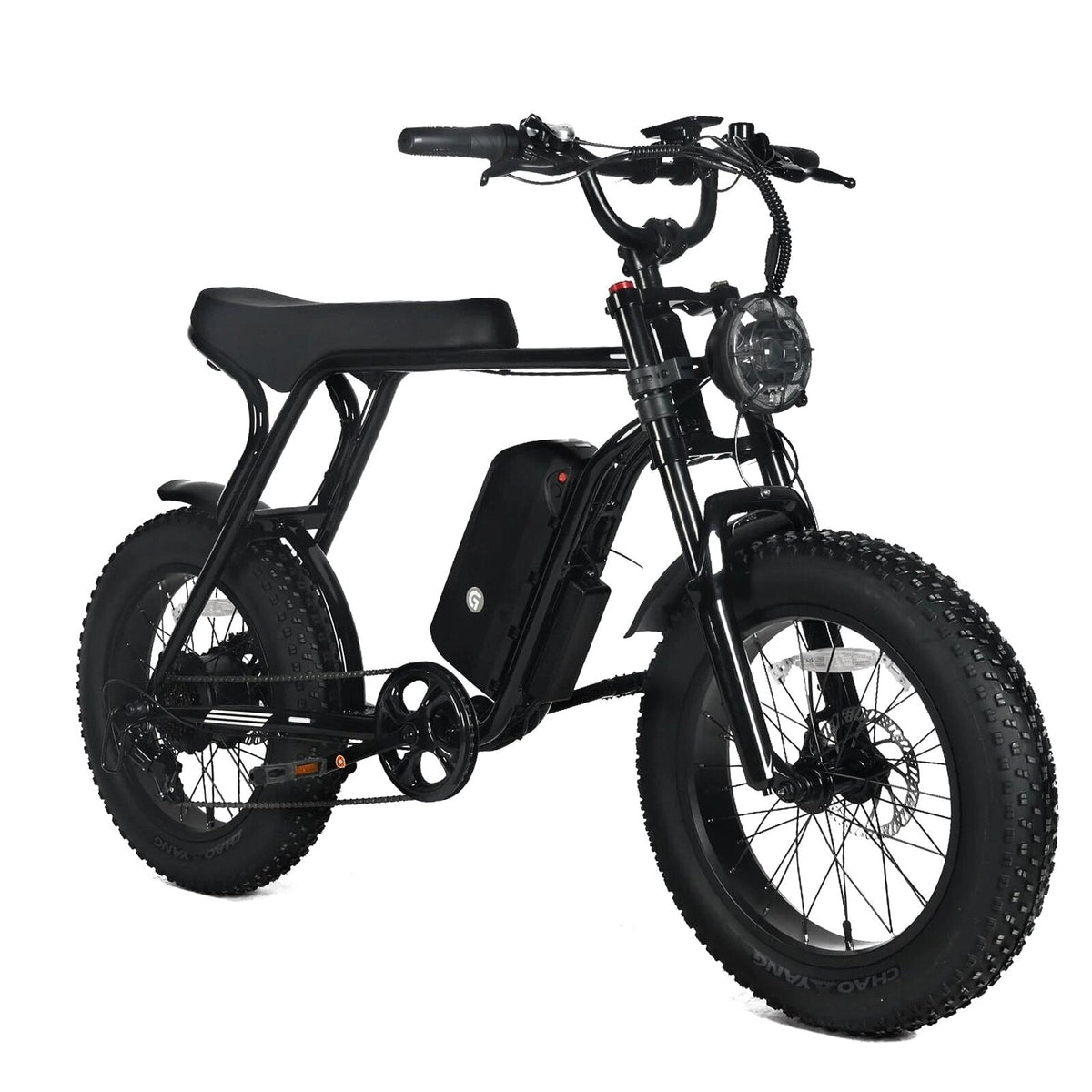 Electric Mountain Bike For Adults, 20 x 4.0 Fat Tires, 1000W Motor, 48V 20Ah Battery, Black - G-M1Sp