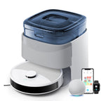 Lefant Robot Vacuum And Mop, 12000Pa Suction, All-In-One Base Station, Dual Spinning Mops - M3L