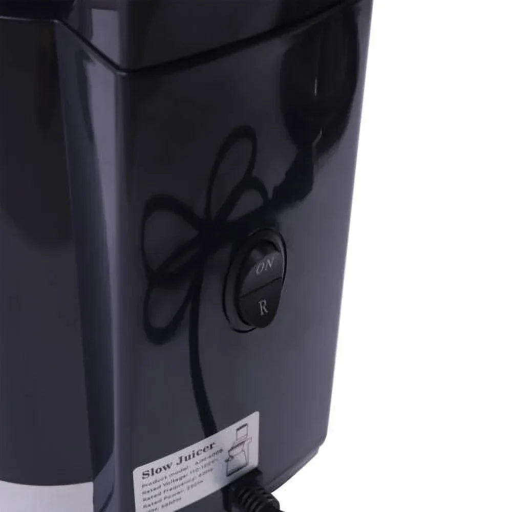 250W Electric Slow Juicer for Fruit and Vegetables - 45 RPM