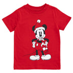 Disney Mickey Mouse Little Boys' Short Sleeve Graphic T-Shirt Mummy Orange