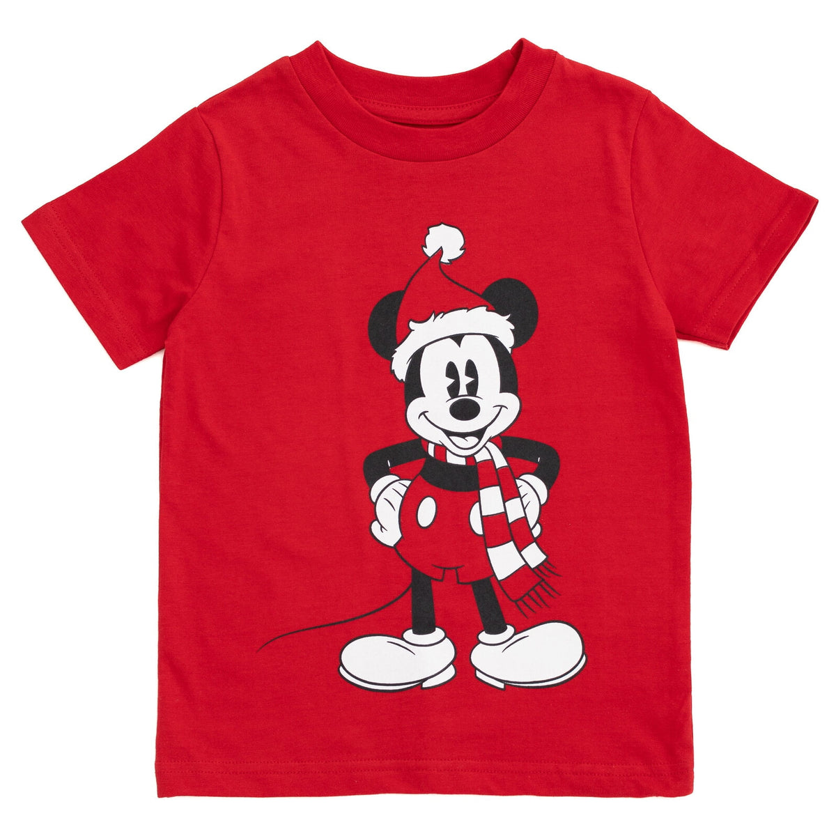 Disney Mickey Mouse Little Boys' Short Sleeve Graphic T-Shirt Mummy Orange