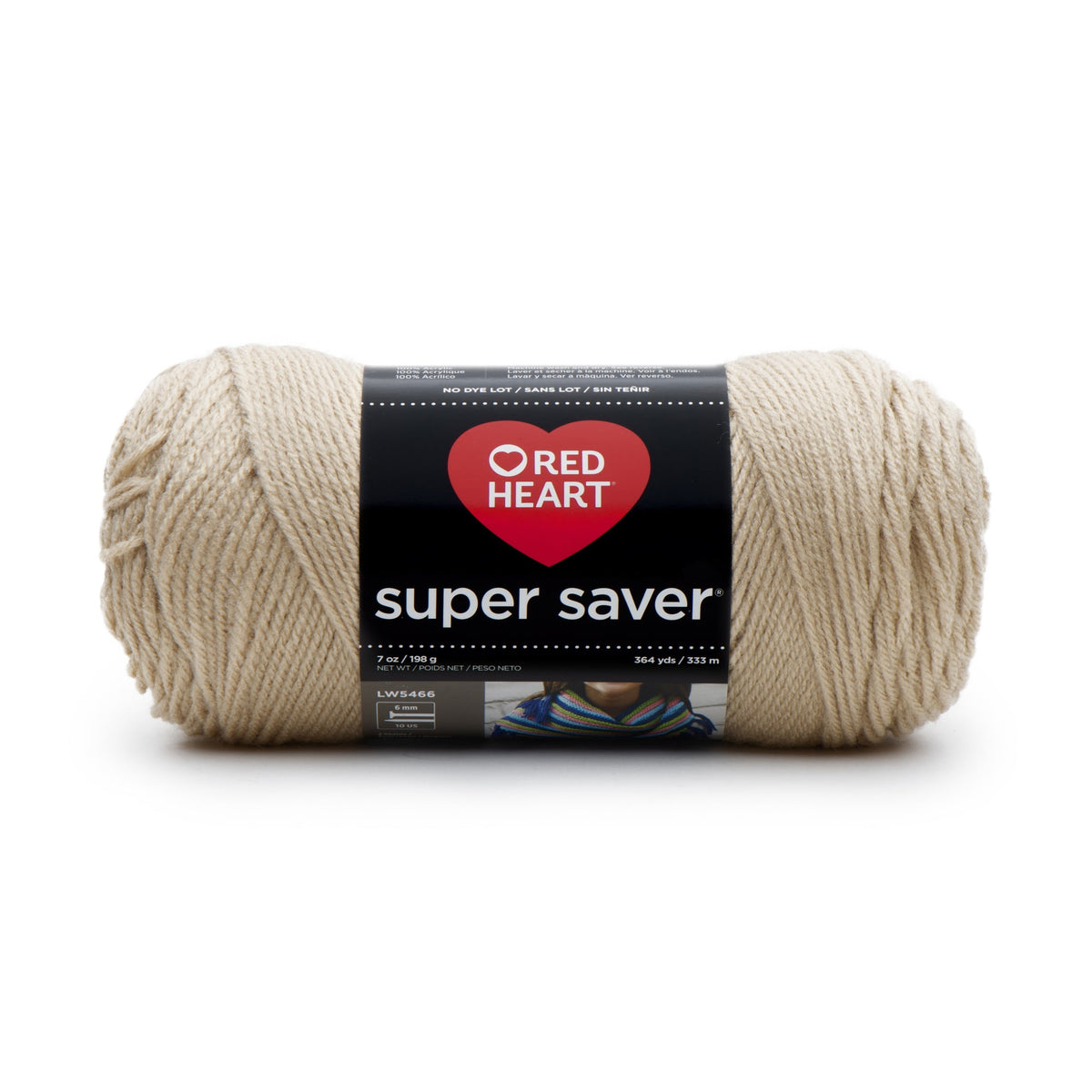 Red Heart Super Saver 4 Medium Acrylic Yarn Black 7oz 198g 364 Yards