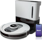 Shark AI Ultra Robot Vacuum With Matrix Clean, 60-Day Bagless Self-Empty Base, Black/Silver - AV2511AE/AV251WA (Renewed)