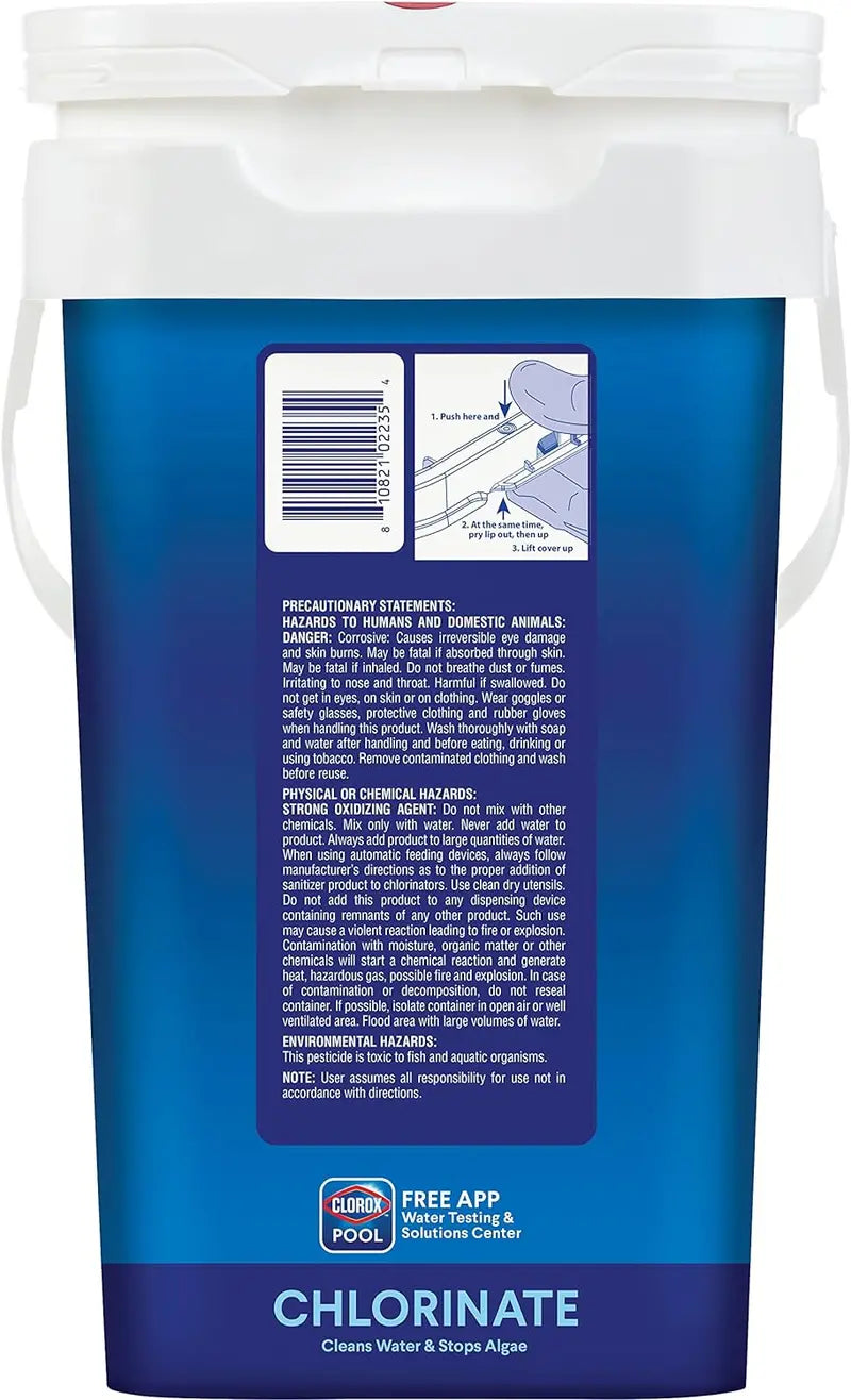 Clorox Chlorinating Tablets 3-inch 35LB - 22035CLXW