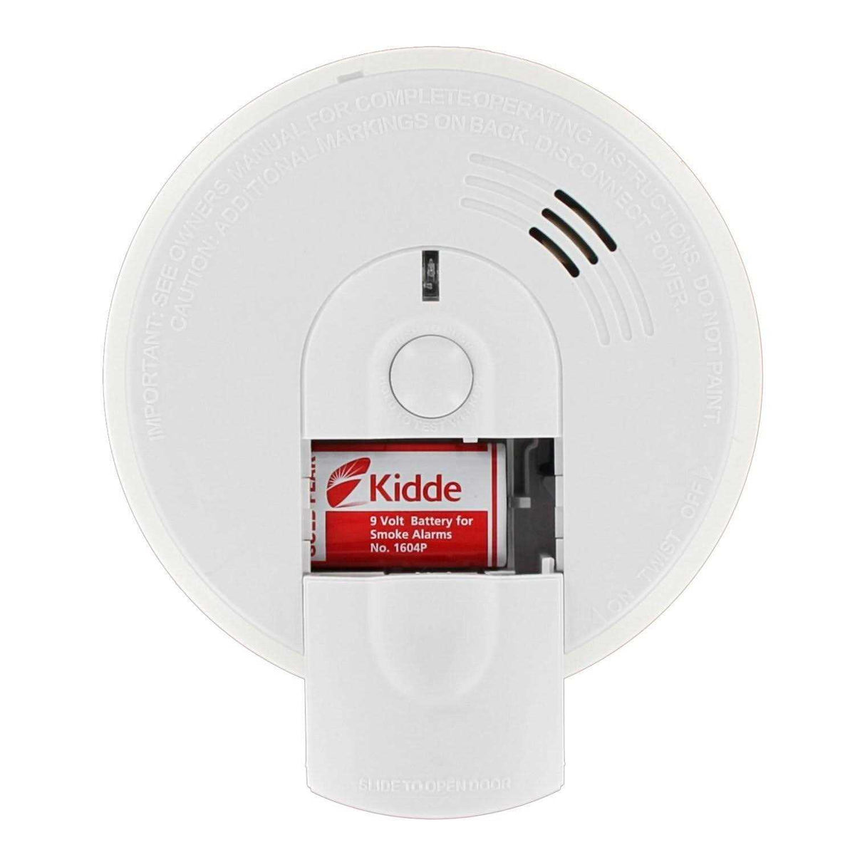 Kidde Firex Hardwired Ionization Smoke Alarm, White, 5.6-Inch Dia x 1.8-Inch - i4618