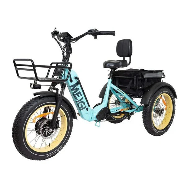 DWMEIGI Silverado 20 inch 48V/14Ah 750W Folding Electric Tricycle With Wide Tires, 150 kg - MG2301