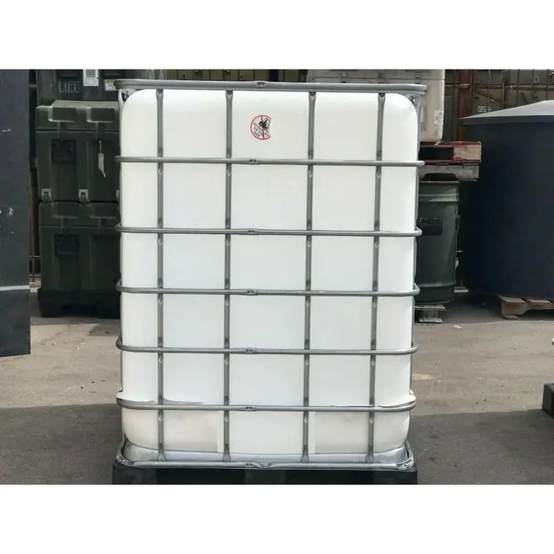 Schutz 330-Gallon Food-Grade IBC Tank - Certified For Drinking Water And Rain Harvesting